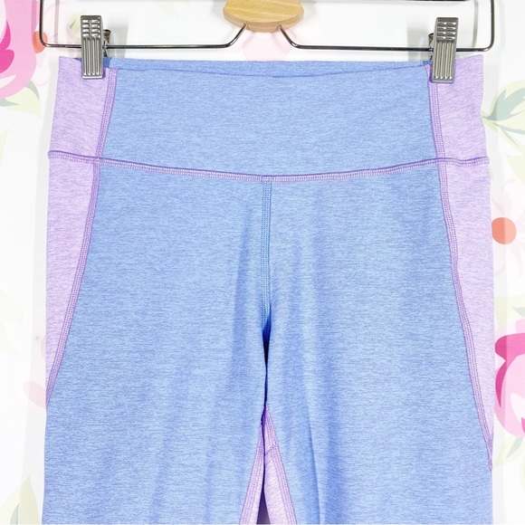 Outdoor Voices Periwinkle Lilac Combo Leggings S - Picture 2 of 9